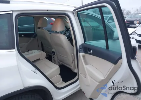 2012 Volkswagen Tiguan Se из США, поврежденный, VIN WVGAV7AX4CW538868